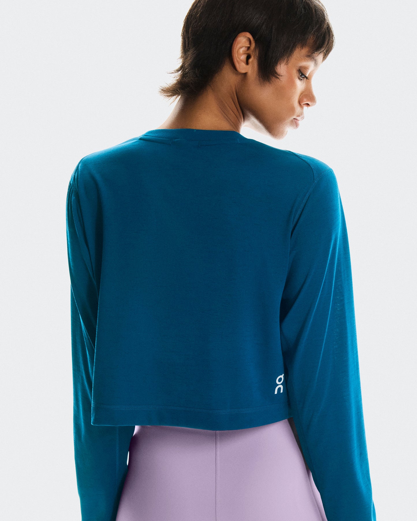 Women's Train Long-T Crop Tempest - US 3967