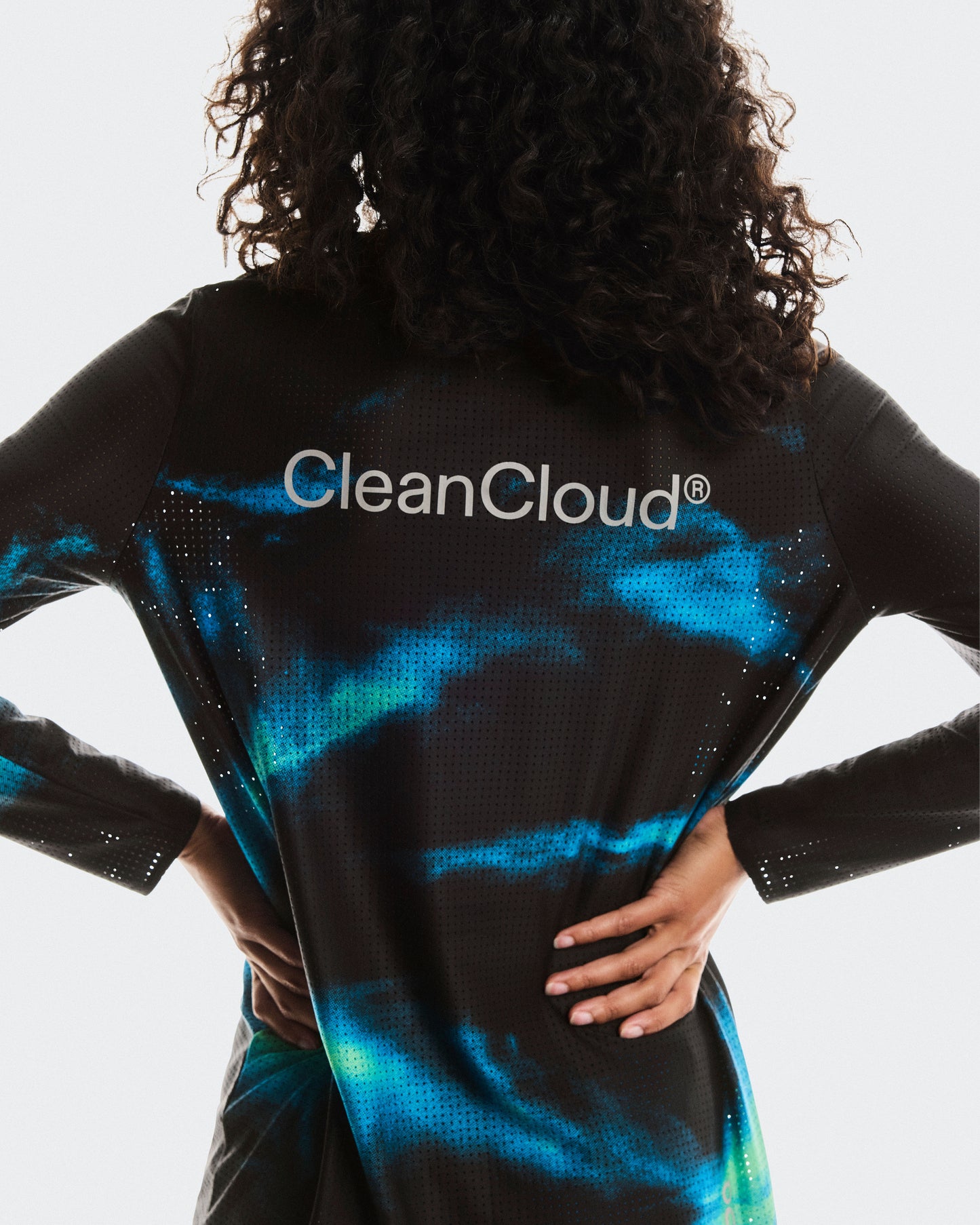 Women's Pace Mesh Long-T Black | Horizon - US 6448