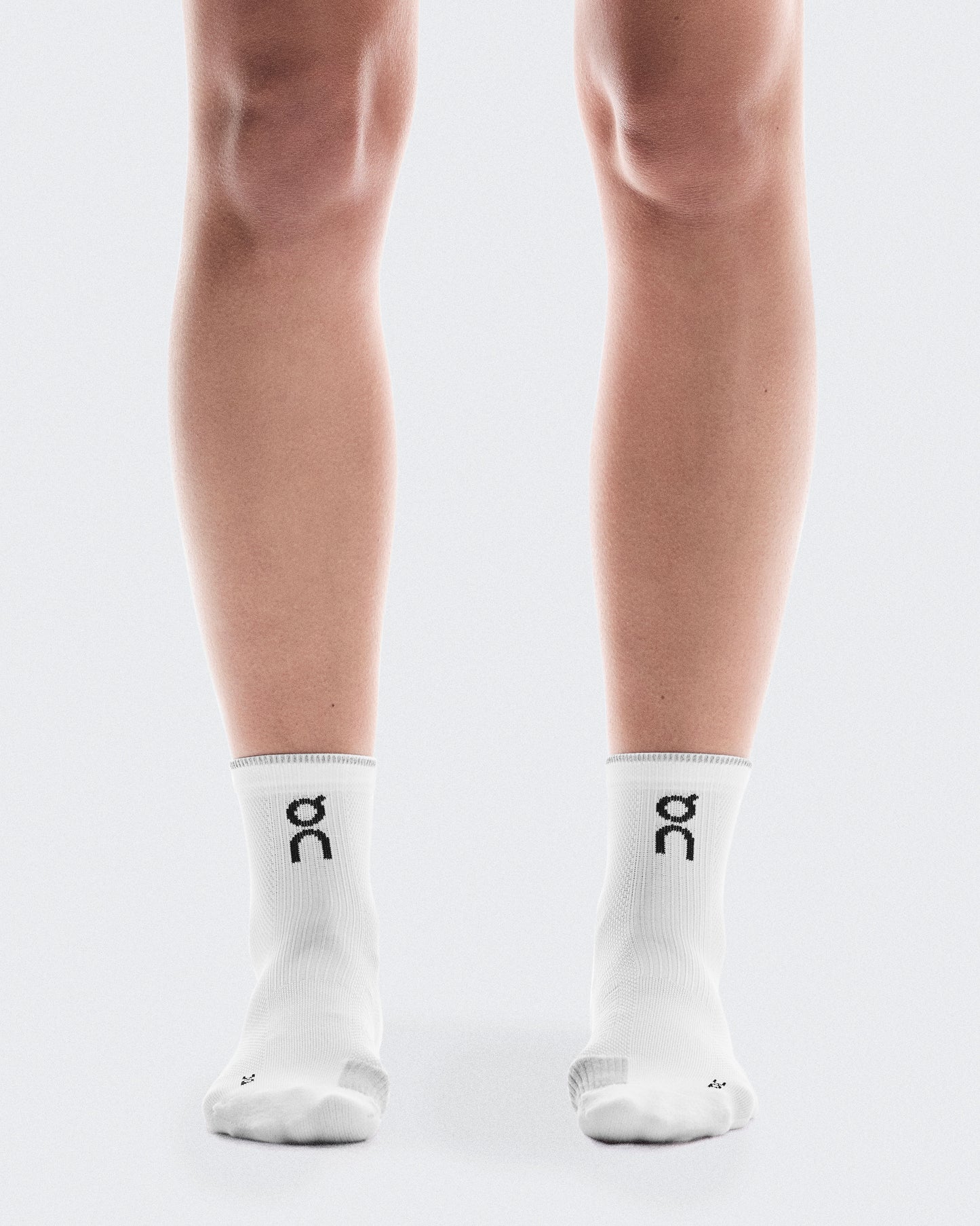 Performance Run Sock Mid White | Glacier - US 7662