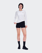 Women's Performance Long-T White | Silver - US 0134