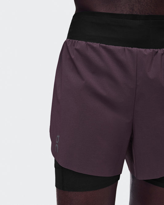 Men's Zero 2-in-1 Shorts Urchin | Black - US 2245