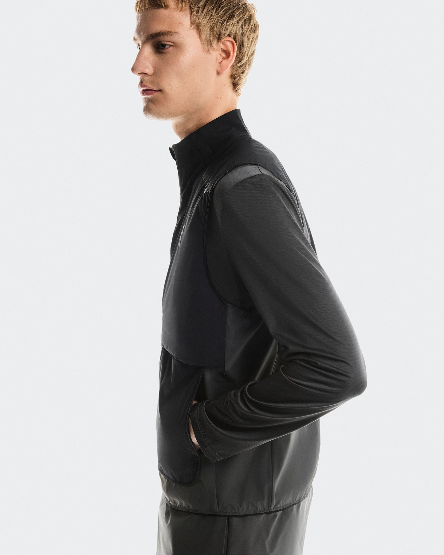 Men's Weather Vest Black | Eclipse - US 6664