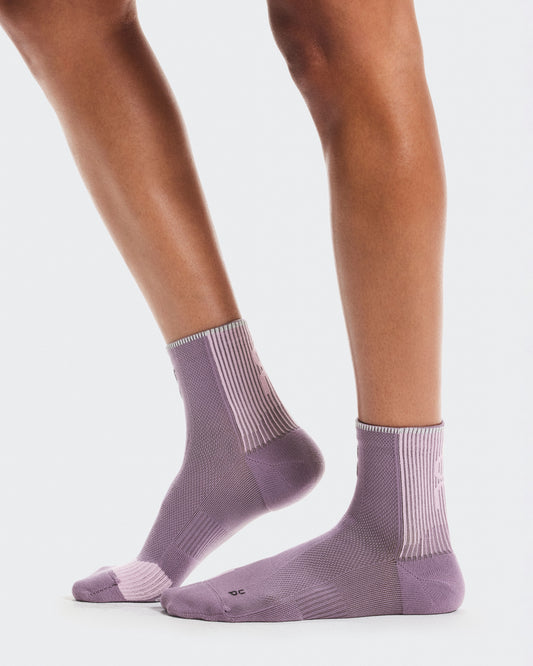 Performance Run Sock Mid Dewberry | Sakura - US 6115