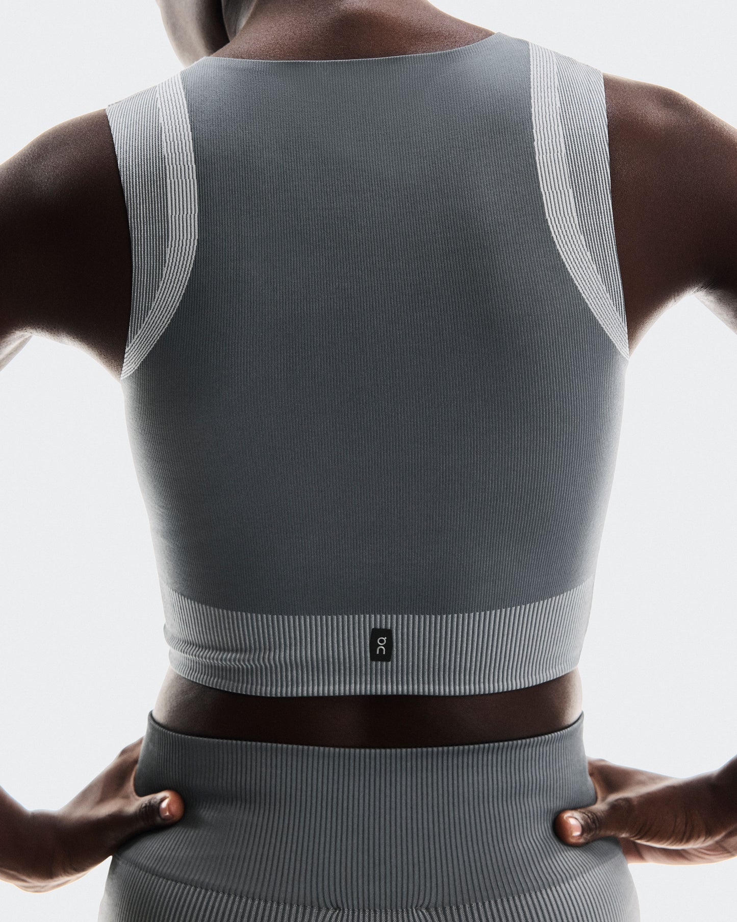 Women's Studio Knit Crop Rock | Glacier - US 2020