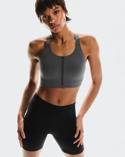 Women's Endurance Bra Zip Eclipse - US 0018