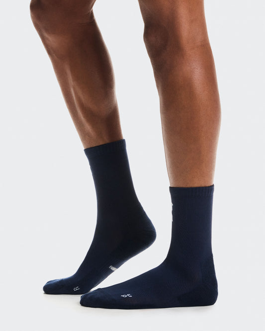 Core Run Sock High 2P Navy - US 1966