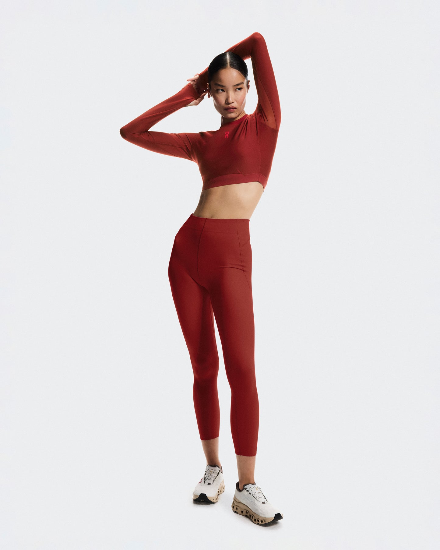 Women's Train Tights 7/8 Year of the Horse Sienna - US 1687