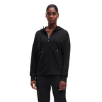 Women's Zipped Hoodie Black - US 7352