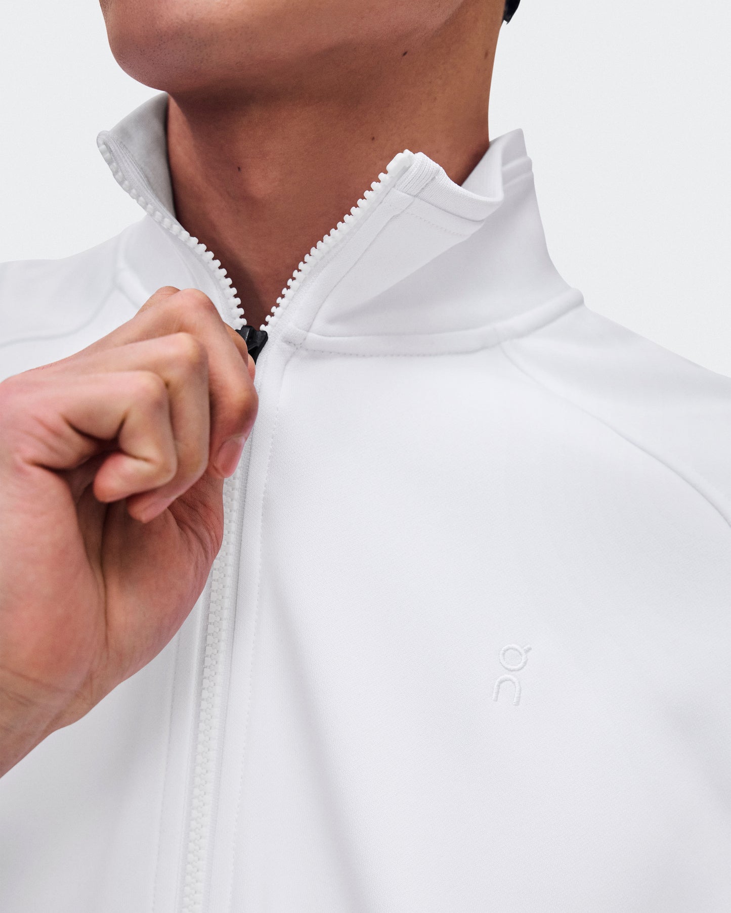 Men's Courtside Full Zip LDN White - US 4573