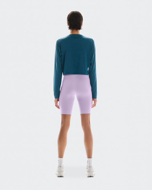 Women's Train Long-T Crop Tempest - US 3967