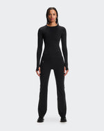 Women's Studio Long-T Black - US 4517