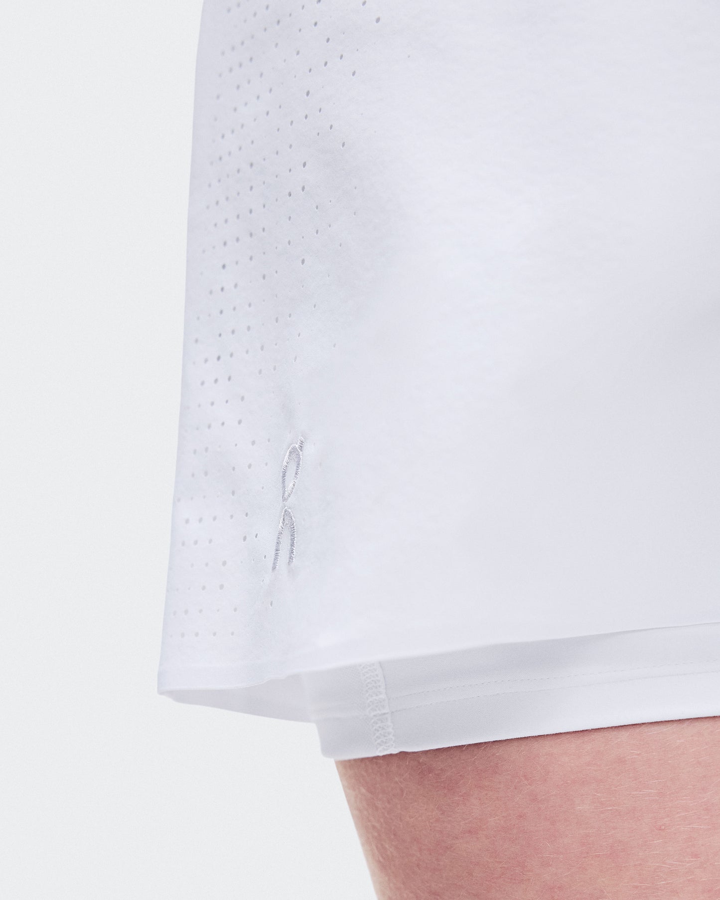 Women's Court Skirt Split LDN White - US 9528