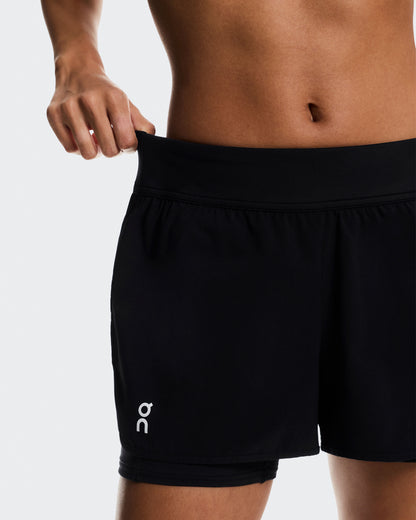 Women's 3" Court Shorts 2-in-1 Black - US 2339
