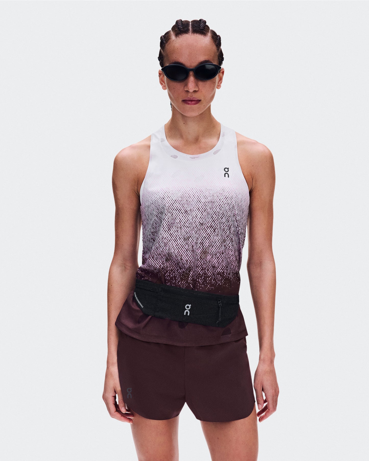 Women's Zero Tank Breathe Foxglove | White - US 9563