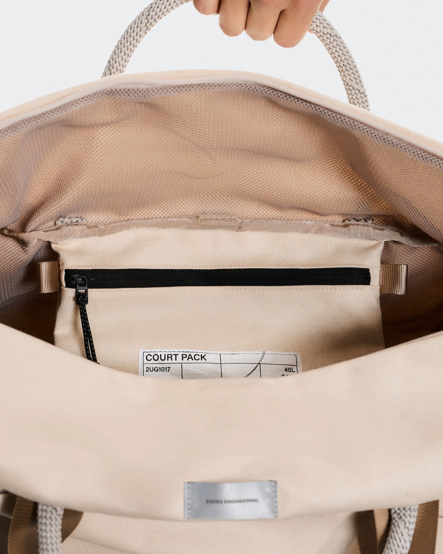 Court Pack 40L Sesame | White - US 6219