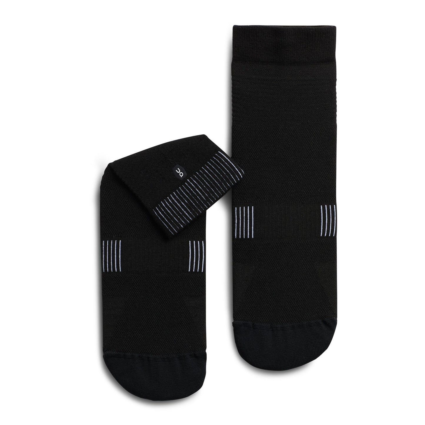 Men's Ultralight Mid Sock Black | White - US 8220