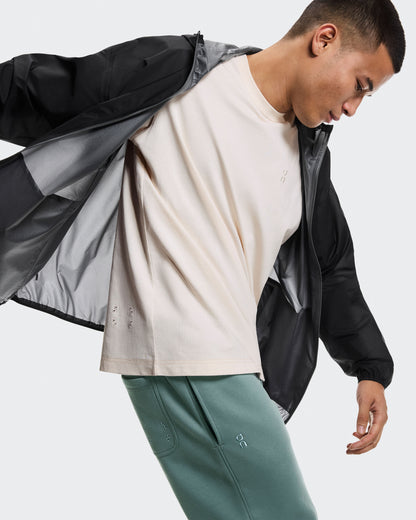 Men's Explore Lightweight Waterproof Jacket Black - US 0015