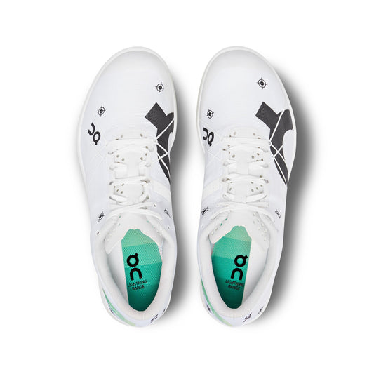 Men's Cloudspike 1500m Undyed-White | Mint - US 4327