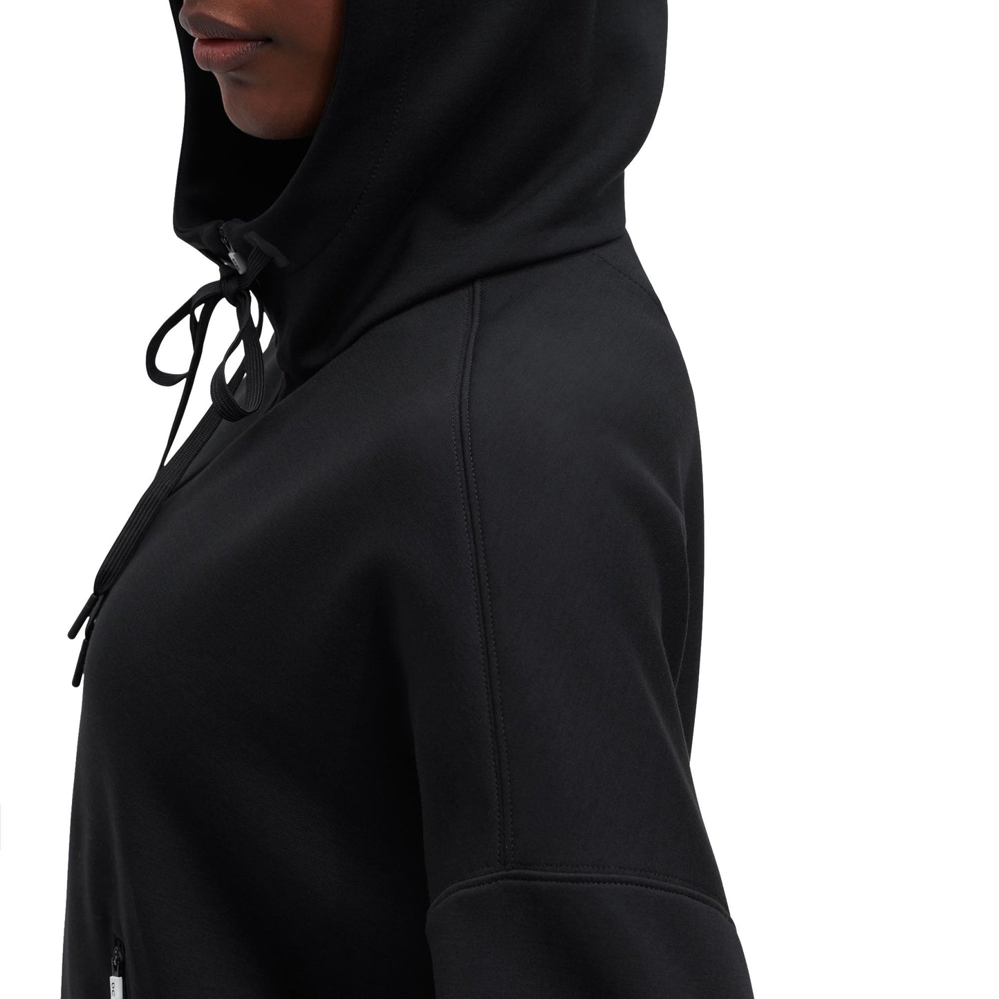 Women's Zipped Hoodie Black - US 7352