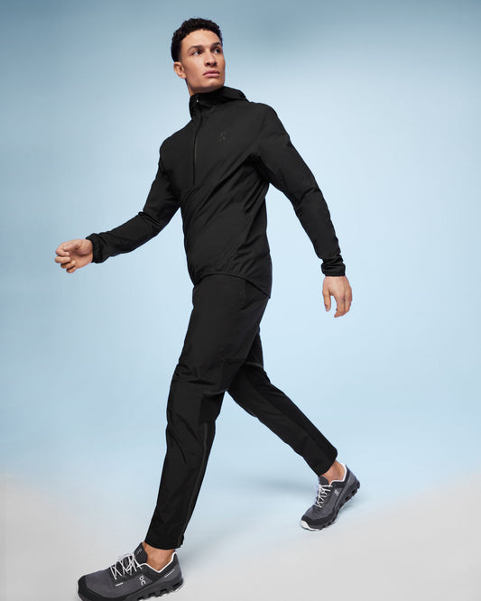 Men's Waterproof Anorak Black - US 2572
