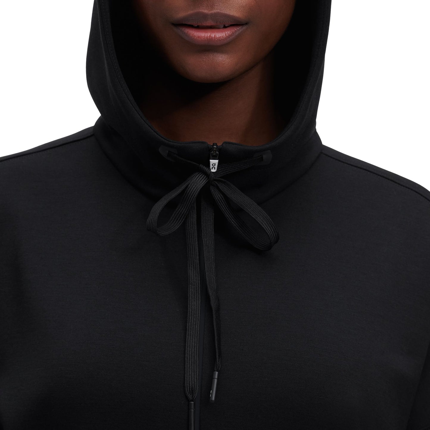 Women's Zipped Hoodie Black - US 7352