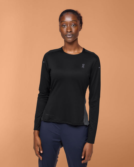 Women's Performance Long-T Black | Eclipse - US 9795