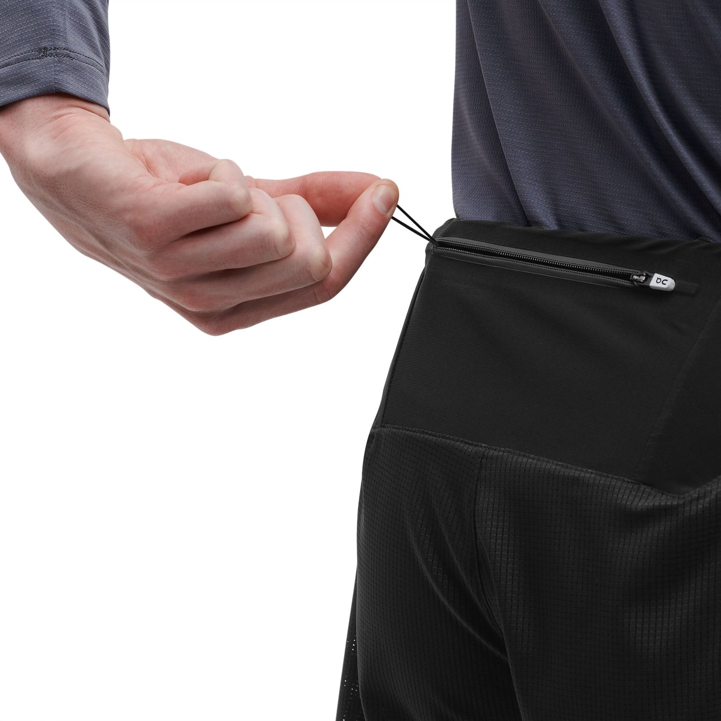 Men's 5" Lightweight Shorts Denim | Black - US 9296