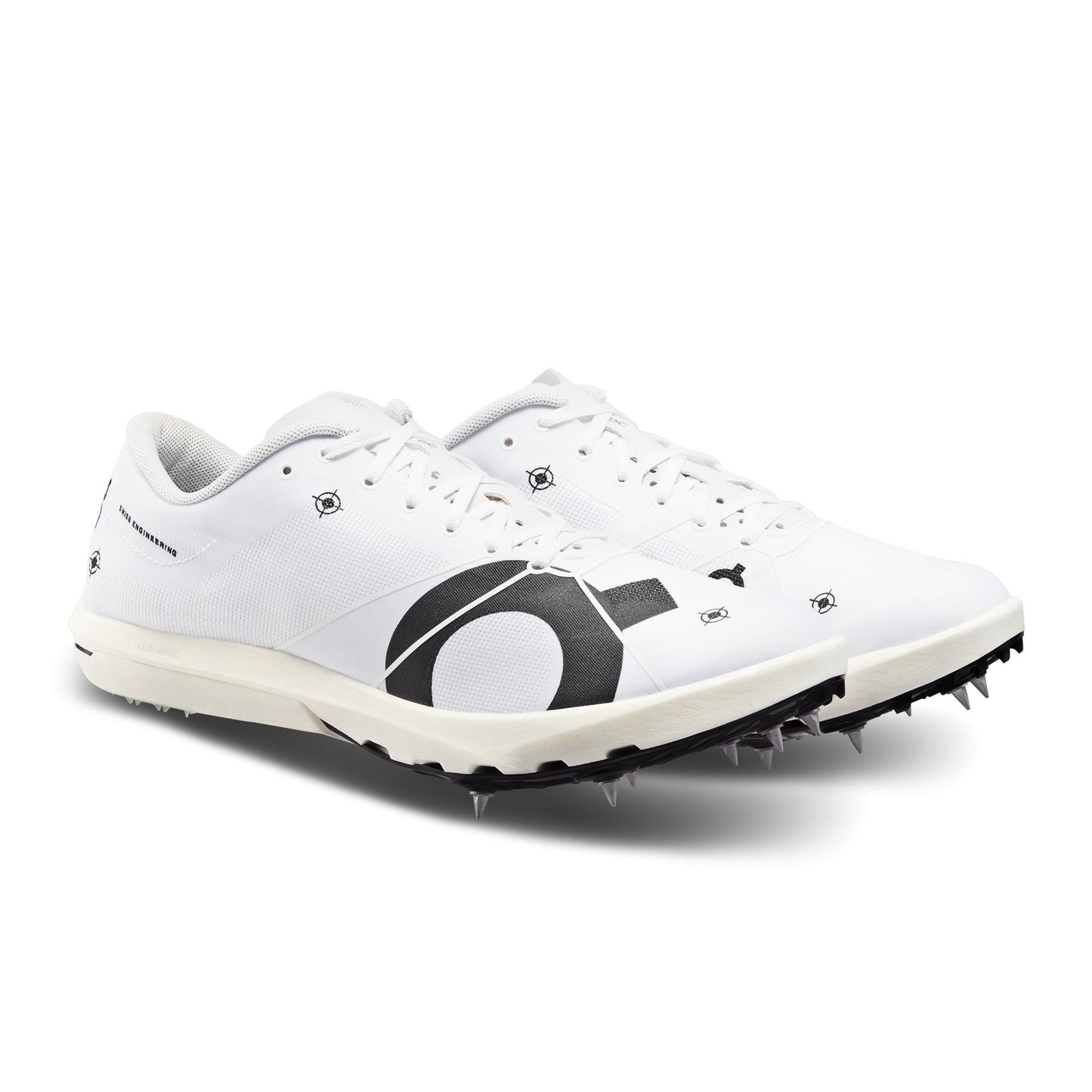 Women's Cloudspike 10000m Undyed-White | Mint - US 9589